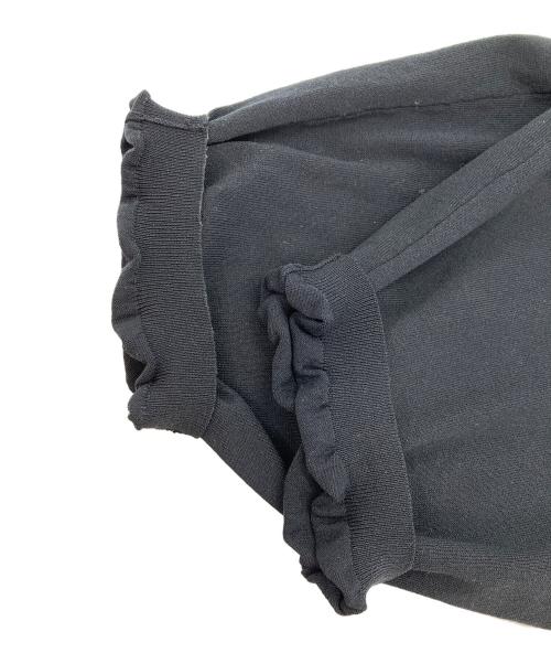 ETRE TOKYO（エトレトウキョウ）ETRE TOKYO (エトレトウキョウ) サイドポケットベアニットオールインワン ブラック サイズ:Sの古着・服飾アイテム