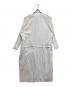 ETRE TOKYO (エトレトウキョウ) ダブルガーゼカットオフシャツガウン ホワイト サイズ:F：9000円