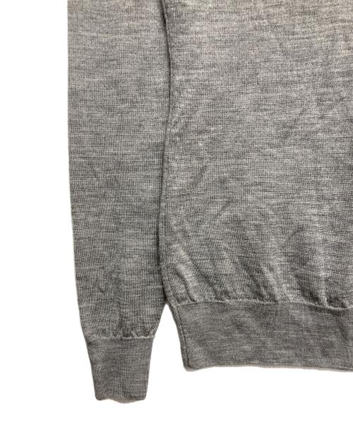 JOHN SMEDLEY（ジョンスメドレー）JOHN SMEDLEY (ジョンスメドレー) 薄手ニット グレー サイズ:Mの古着・服飾アイテム