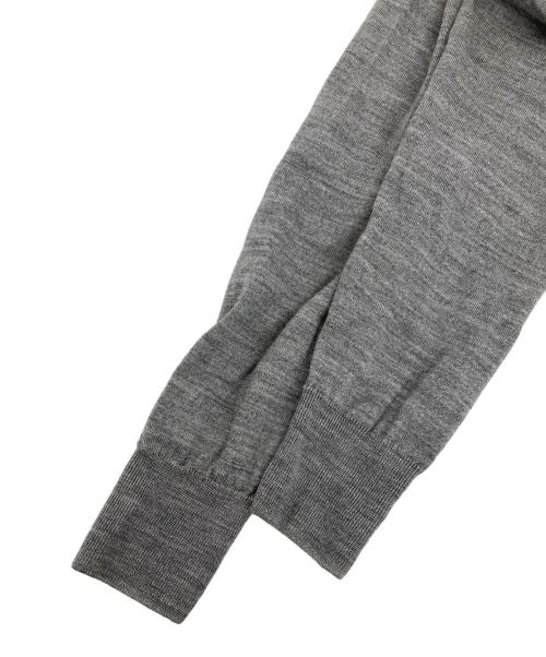 JOHN SMEDLEY（ジョンスメドレー）JOHN SMEDLEY (ジョンスメドレー) 薄手ニット グレー サイズ:Mの古着・服飾アイテム