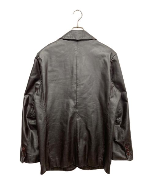 GAP（ギャップ）GAP (ギャップ) レザーカーコート ブラウン サイズ:Sの古着・服飾アイテム