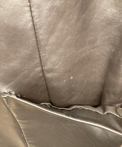 GAP（ギャップ）GAP (ギャップ) レザーカーコート ブラウン サイズ:Sの古着・服飾アイテム