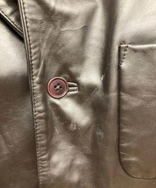 GAP（ギャップ）GAP (ギャップ) レザーカーコート ブラウン サイズ:Sの古着・服飾アイテム