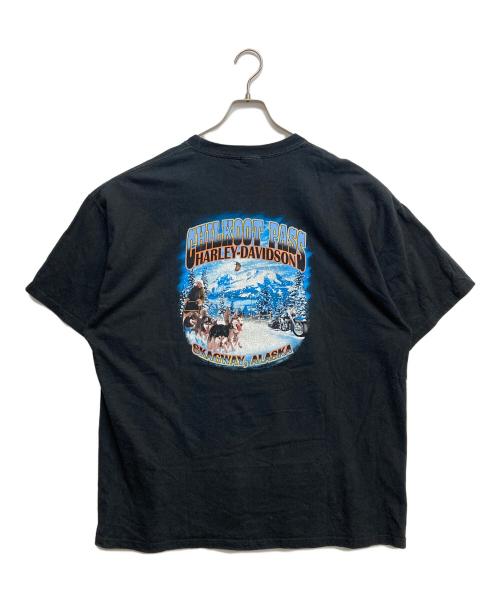 HARLEY-DAVIDSON（ハーレーダビッドソン）HARLEY-DAVIDSON (ハーレーダビッドソン) プリントTシャツ ブラック サイズ:2XLの古着・服飾アイテム