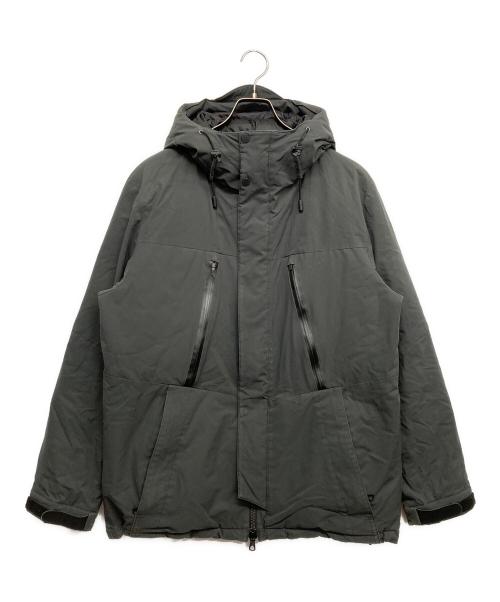 nano・universe（ナノ・ユニバース）nano・universe (ナノ・ユニバース) ダウンジャケット グレー サイズ:XLの古着・服飾アイテム