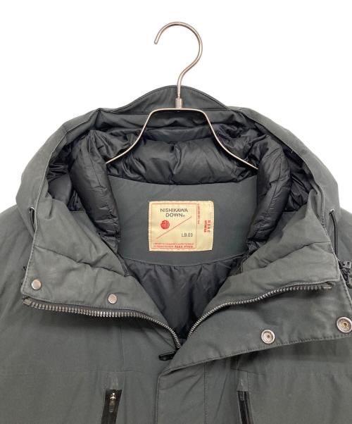 nano・universe（ナノ・ユニバース）nano・universe (ナノ・ユニバース) ダウンジャケット グレー サイズ:XLの古着・服飾アイテム