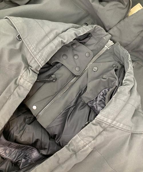 nano・universe（ナノ・ユニバース）nano・universe (ナノ・ユニバース) ダウンジャケット グレー サイズ:XLの古着・服飾アイテム