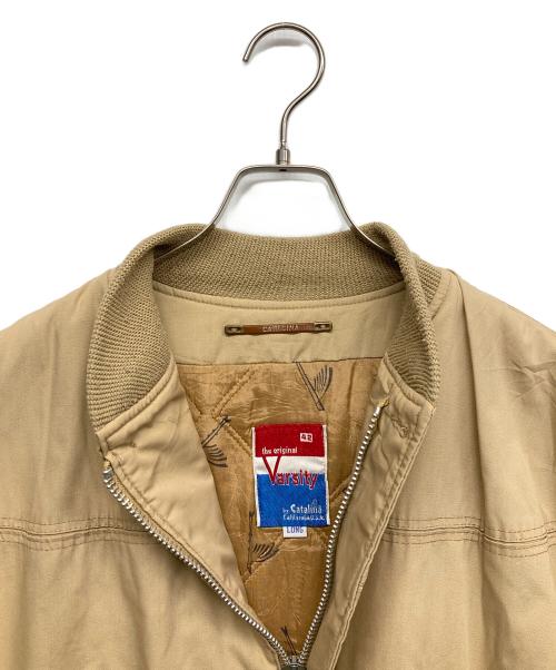 CATALINA（カタリナ）CATALINA (カタリナ) ダービージャケット ベージュ サイズ:42 LONGの古着・服飾アイテム