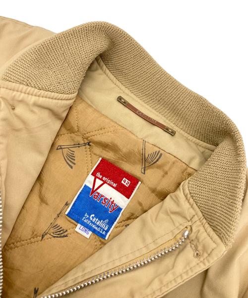 CATALINA（カタリナ）CATALINA (カタリナ) ダービージャケット ベージュ サイズ:42 LONGの古着・服飾アイテム