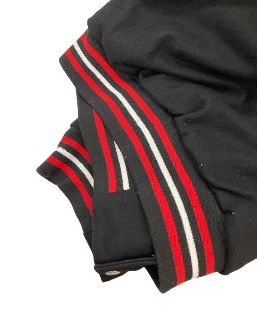JHDESIGN（不明）JHDESIGN (不明) リバーシブルスタジャン ブラック×レッド サイズ:XLの古着・服飾アイテム
