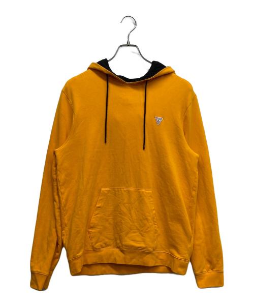GUESS（ゲス）GUESS (ゲス) パーカー イエロー サイズ:Mの古着・服飾アイテム