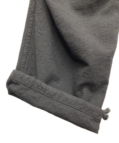 COMOLI（コモリ）COMOLI (コモリ) ウールニータックパンツ ブラック サイズ:2の古着・服飾アイテム