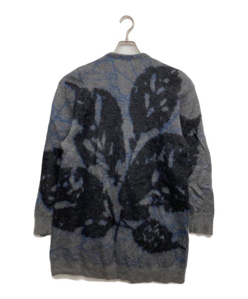 LAD MUSICIAN（ラッドミュージシャン）LAD MUSICIAN (ラッドミュージシャン) モヘアロングカーディガン グレー サイズ:44の古着・服飾アイテム