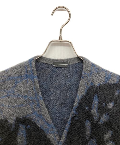 LAD MUSICIAN（ラッドミュージシャン）LAD MUSICIAN (ラッドミュージシャン) モヘアロングカーディガン グレー サイズ:44の古着・服飾アイテム