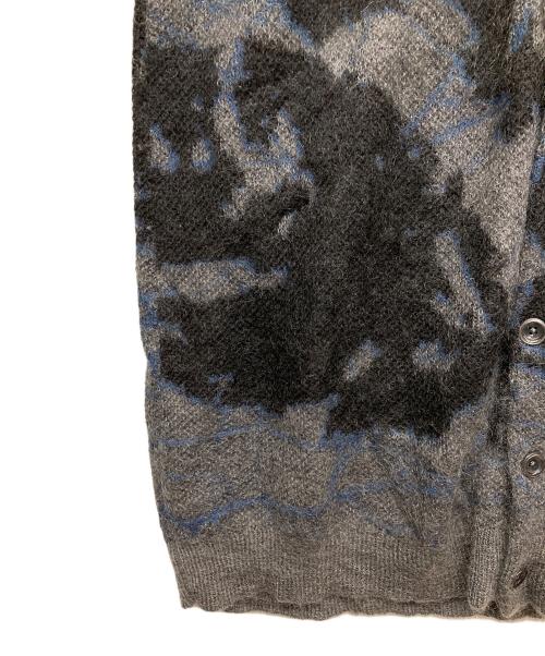 LAD MUSICIAN（ラッドミュージシャン）LAD MUSICIAN (ラッドミュージシャン) モヘアロングカーディガン グレー サイズ:44の古着・服飾アイテム