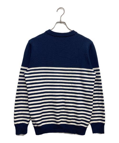 BAFY（バフィー）BAFY (バフィー) ウールボーダーニット ネイビー サイズ:無しの古着・服飾アイテム