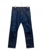 RRLダブルアールエル）の古着「ストレートデニムパンツ」｜インディゴ