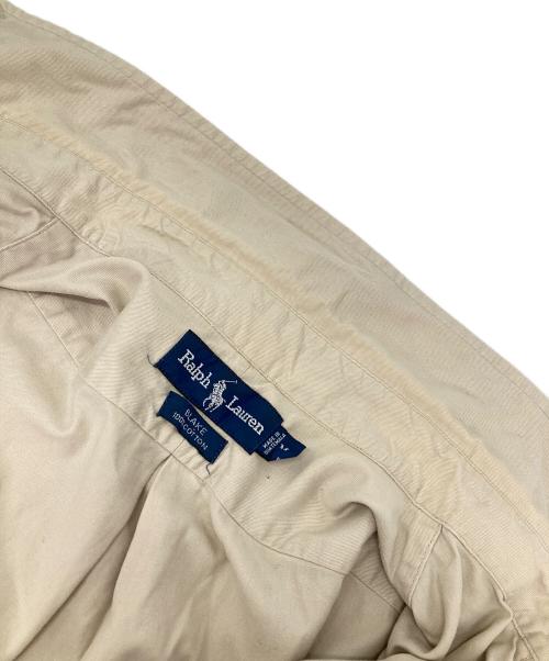 RALPH LAUREN（ラルフローレン）RALPH LAUREN (ラルフローレン) ボタンダウンシャツ ベージュ サイズ:Mの古着・服飾アイテム