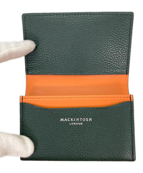 MACKINTOSH LONDON（マッキントッシュ ロンドン）MACKINTOSH LONDON (マッキントッシュ ロンドン) 名刺入れ グリーンの古着・服飾アイテム