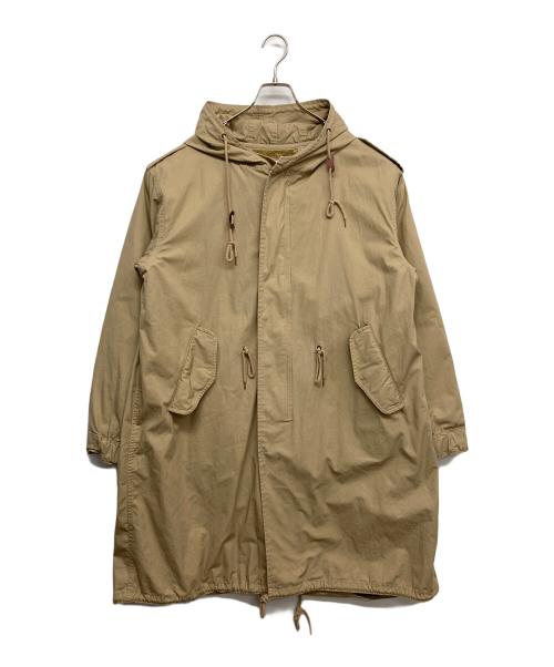 HOUSTON（ヒューストン）HOUSTON (ヒューストン) ライナー付きM-51 PARKA ベージュ サイズ:X-SMALLの古着・服飾アイテム