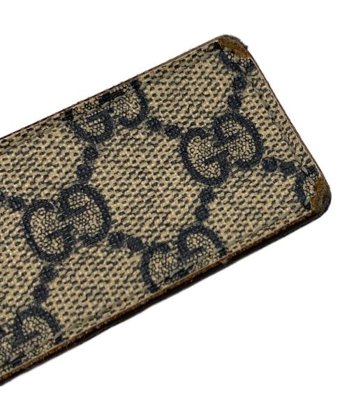 GUCCI（グッチ）GUCCI (グッチ) GGスプリームインターロッキングGベルト ブラウンの古着・服飾アイテム