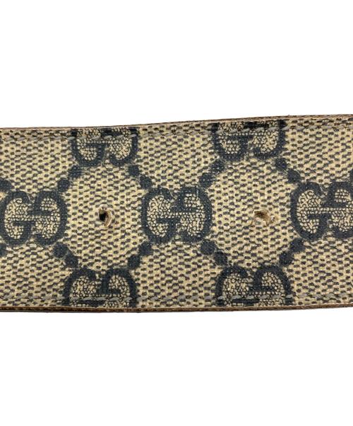 GUCCI（グッチ）GUCCI (グッチ) GGスプリームインターロッキングGベルト ブラウンの古着・服飾アイテム