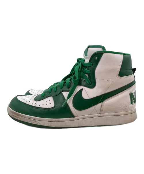 NIKE（ナイキ）NIKE (ナイキ) TERMINATOR HIGH BASIC グリーン×ホワイト サイズ:28の古着・服飾アイテム
