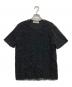 VALENTINO（ヴァレンティノ）の古着「レースTシャツ」｜ブラック