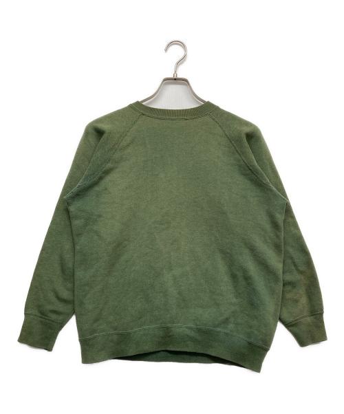 velva sheen（ベルバシーン）velva sheen (ベルバシーン) 60ｓ フロッキーラグランスウェット グリーン サイズ:記載無の古着・服飾アイテム