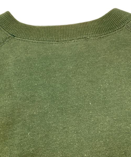 velva sheen（ベルバシーン）velva sheen (ベルバシーン) 60ｓ フロッキーラグランスウェット グリーン サイズ:記載無の古着・服飾アイテム