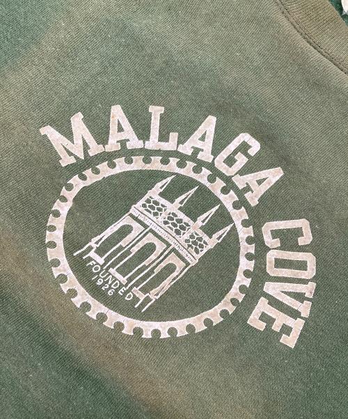 velva sheen（ベルバシーン）velva sheen (ベルバシーン) 60ｓ フロッキーラグランスウェット グリーン サイズ:記載無の古着・服飾アイテム