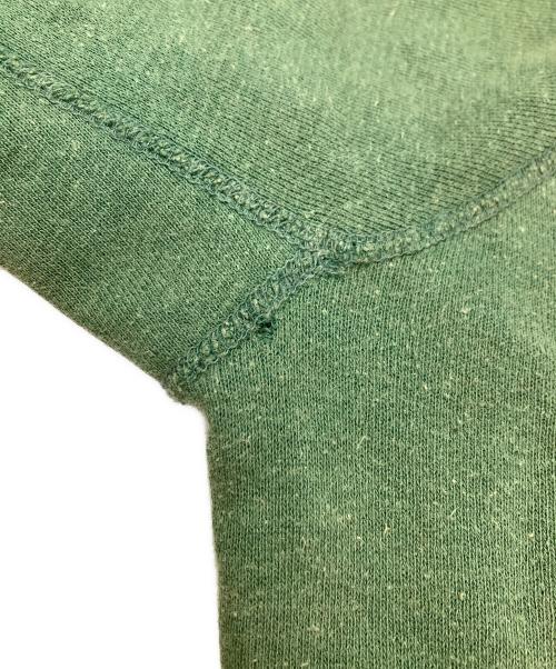 velva sheen（ベルバシーン）velva sheen (ベルバシーン) 60ｓ フロッキーラグランスウェット グリーン サイズ:記載無の古着・服飾アイテム