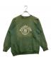 velva sheen（ベルバシーン）の古着「60ｓ フロッキーラグランスウェット」｜グリーン