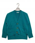 MACPHEEマカフィー）の古着「ニットカーディガン」｜グリーン