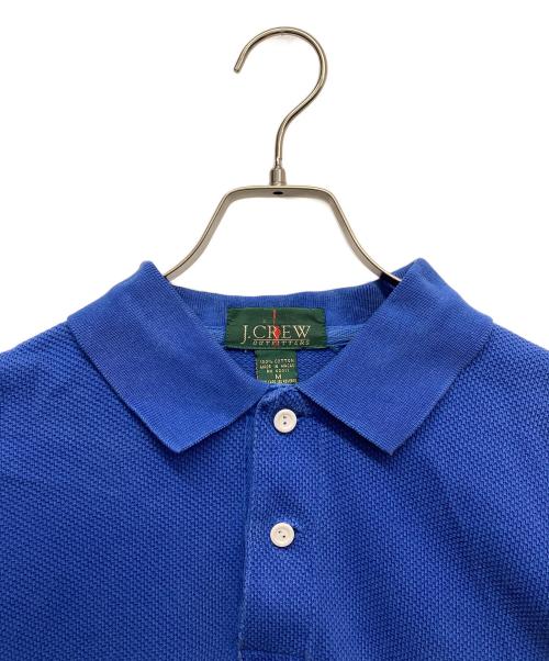 J.CREW（ジェイクルー）J.CREW (ジェイクルー) 長袖ポロシャツ ブルー サイズ:Mの古着・服飾アイテム