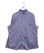 CHAPSチャップス）の古着「チェックシャツ」｜パープル