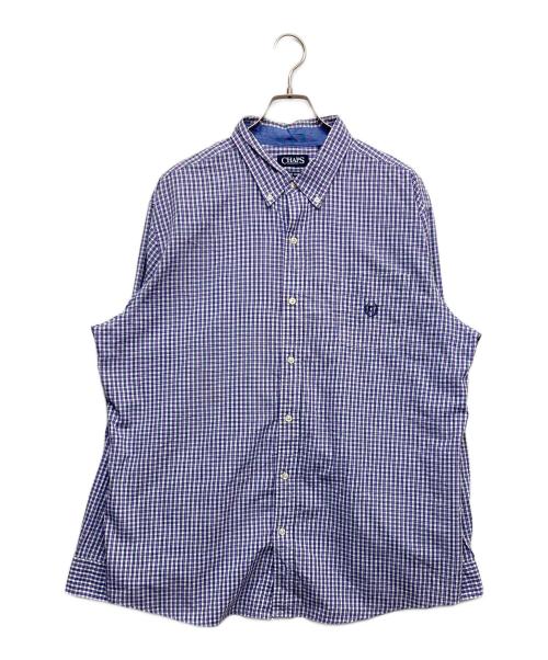 CHAPS（チャップス）CHAPS (チャップス) チェックシャツ パープル サイズ:XXLの古着・服飾アイテム
