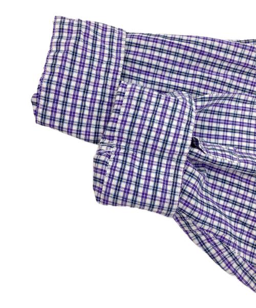 CHAPS（チャップス）CHAPS (チャップス) チェックシャツ パープル サイズ:XXLの古着・服飾アイテム