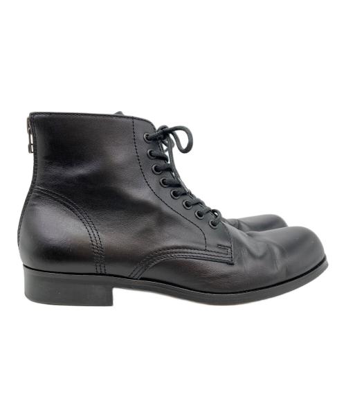 PADRONE（パドローネ）PADRONE (パドローネ) レースアップブーツ ブラック サイズ:40の古着・服飾アイテム
