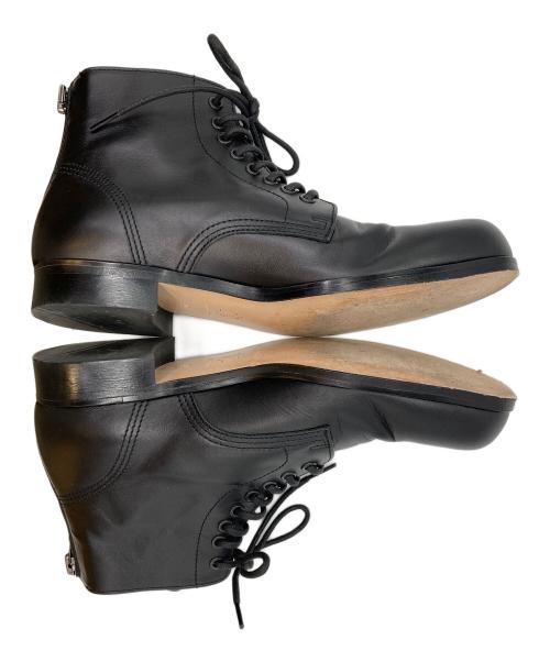 PADRONE（パドローネ）PADRONE (パドローネ) レースアップブーツ ブラック サイズ:40の古着・服飾アイテム