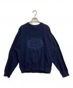 CHEMISE LACOSTEシュミーズ ラコステ）の古着「クルーネックスウェット」｜ネイビー