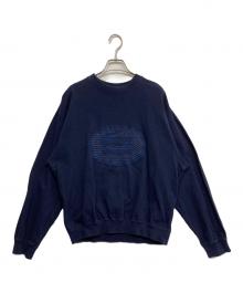 CHEMISE LACOSTE（シュミーズ ラコステ）の古着「クルーネックスウェット」｜ネイビー