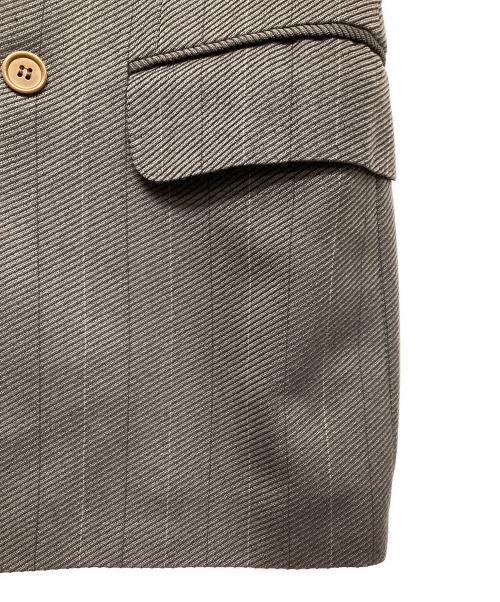 LANVIN（ランバン）LANVIN (ランバン) ウールジャケット ブラウン サイズ:46の古着・服飾アイテム