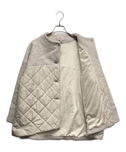 maomade（マオメイド）maomade (マオメイド) 圧縮ウールジャケット ベージュ サイズ:FREEの古着・服飾アイテム