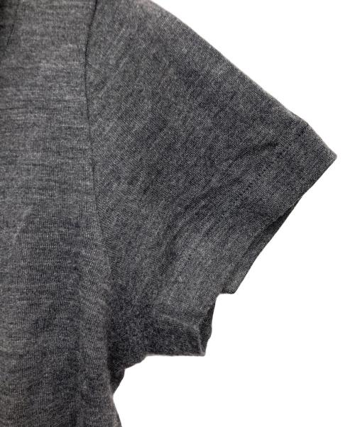 tricot COMME des GARCONS（トリココムデギャルソン）tricot COMME des GARCONS (トリココムデギャルソン) ウールカットソー グレー サイズ:-の古着・服飾アイテム