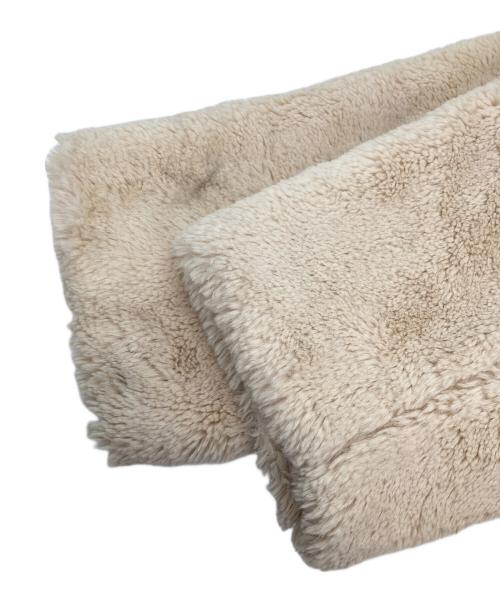 stussy（ステューシー）stussy (ステューシー) ファーコート アイボリー サイズ:Mの古着・服飾アイテム