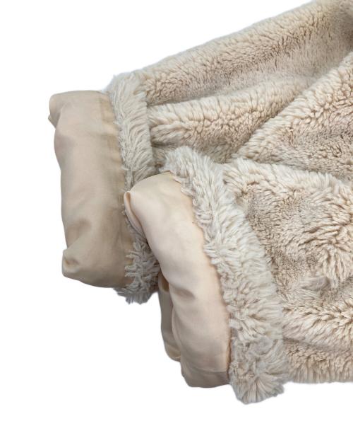 stussy（ステューシー）stussy (ステューシー) ファーコート アイボリー サイズ:Mの古着・服飾アイテム