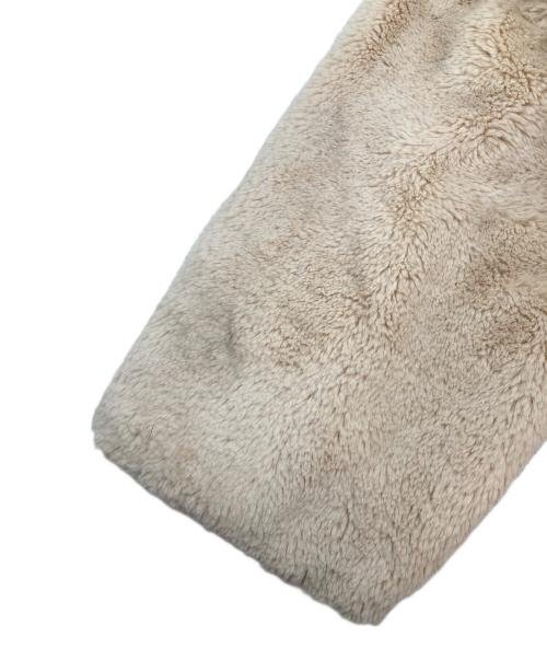 stussy（ステューシー）stussy (ステューシー) ファーコート アイボリー サイズ:Mの古着・服飾アイテム