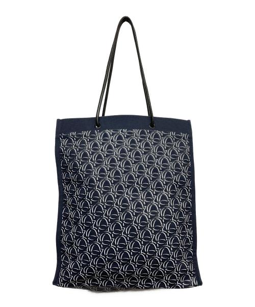 GIORGIO ARMANI（ジョルジョアルマーニ）GIORGIO ARMANI (ジョルジョアルマーニ) トートバッグ ネイビーの古着・服飾アイテム