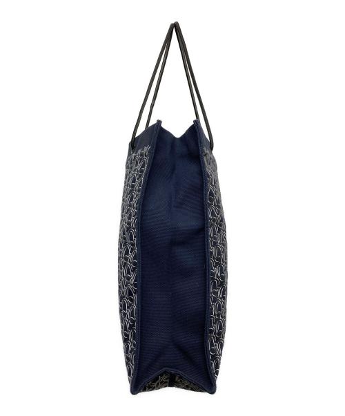 GIORGIO ARMANI（ジョルジョアルマーニ）GIORGIO ARMANI (ジョルジョアルマーニ) トートバッグ ネイビーの古着・服飾アイテム